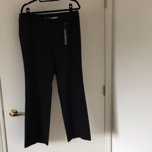 NWT LOFT Marisa Trouser Black Pants
